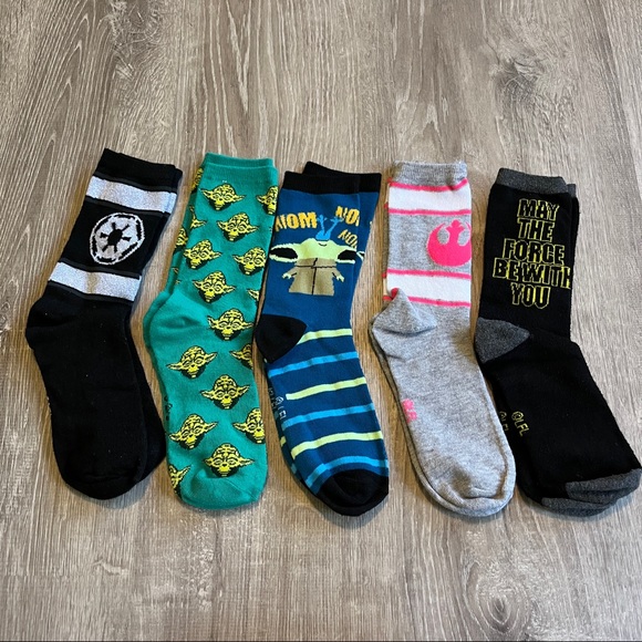 NWOT Star Wars crew socks - Picture 2 of 5